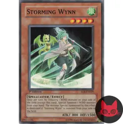 Yugioh Storming Wynn EOJ-EN029 Common 1st Edition NM - Image 1