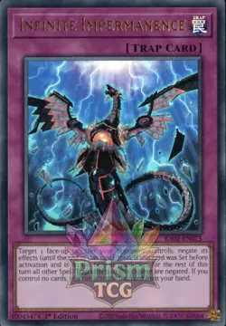 1st ed Infinite Impermanence ultra rare RA01-EN075 Yugioh - Image 1