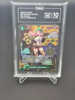 GEM MINT 10 Jewelry Bonney SP ST02-007 OP08 Alt Art One Piece Card English! - Image 1