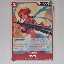 Nami OP04-011 Common Kingdoms of Intrigue One Piece NM - Image 1