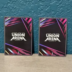 Union Arena SOLO LEVELING Cha Hae-in UE17BT/SLG-1-058 & 011 Super Rare SR - Image 4