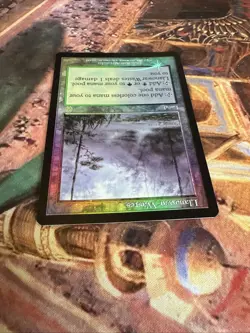 MTG✨LLANOWAR WASTES ✨Apocalypse MINT RARE FOIL Dual Mana LAND 2001 UNPLAYED - Image 4