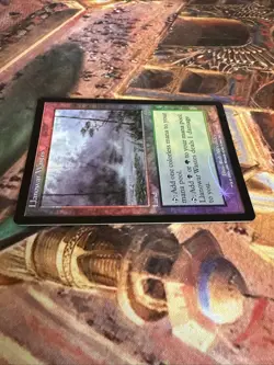 MTG✨LLANOWAR WASTES ✨Apocalypse MINT RARE FOIL Dual Mana LAND 2001 UNPLAYED - Image 5