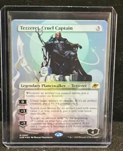 Tezzeret Cruel Captain 287 - Triumph Showcase (Foil)Edge of Eternities- NM - Image 2