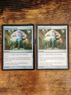 2x MTG Gemstone Array ⭐1x FOIL, 1 Normal⭐ NM+ ⭐Fifth Dawn⭐ ⭐12 HQ Pics⭐ Magic x2 - Image 1