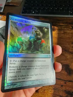 2x MTG Gemstone Array ⭐1x FOIL, 1 Normal⭐ NM+ ⭐Fifth Dawn⭐ ⭐12 HQ Pics⭐ Magic x2 - Image 3