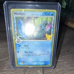 Pokemon Mimikyu SWSH136 Sword & Shield Promo Delta Species Holo Basic HP 70 - Image 1
