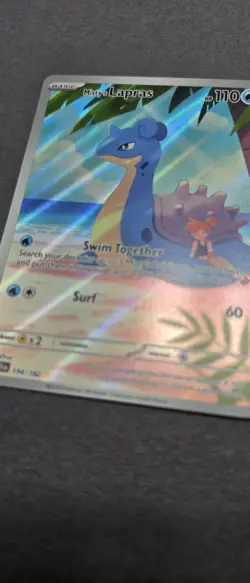 Misty's Lapras 194/182 Sv10: Destined Rivals Illustration Rare Pokemon TCG - Image 3