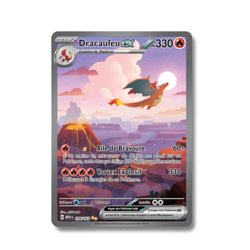 Carte Pokemon Francaise - Dracaufeu EX 199/165 - EV3.5 151 - Image 1