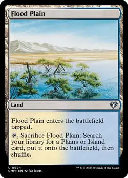 Flood Plain - Commander Masters (CMM) - (Near Mint NM) - Image 1