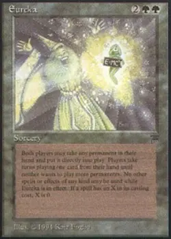 1 x Eureka - Legends - Heavy Play - MTG - Image 1