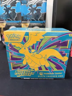 Pokemon TCG Ascended Heroes Pokemon Center ETB Elite Trainer Box Sealed - Image 1