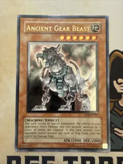 TLM-EN007 Ancient Gear Beast 1st Edition Ultimate Rare YuGiOh! NM - Image 3