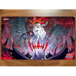 Yu-Gi-Oh Forbidden Crown Card Pad Playmat YGO KMC TCG YuGiOh Mat - Image 1