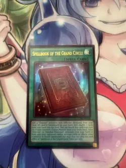 SPELLBOOK OF THE GRAND CIRCLE ULTRA RARE CH02-EN028 NEAR MINT YUGIOH - Image 1
