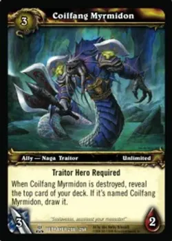 Coilfang Myrmidon - Servants of the Betrayer - World of Warcraft TCG - Image 1
