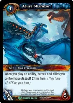 Azure Skyrazor - War of the Elements - World of Warcraft TCG - Image 1