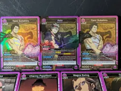 Union Arena - Black Clover - Purple Black Bulls - Yami - Deck Core (61 Cards) NM - Image 2