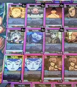Union Arena - Black Clover - Purple Black Bulls - Yami - Deck Core (61 Cards) NM - Image 3