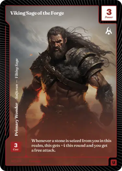 2x - Wonders Of The First - Viking Sage of the Forge 307/401 Primary Wonder! - Image 1