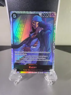 Kuzan OP10-082 Royal Blood Foil One Piece Tcg / W Bonus Card - Image 2