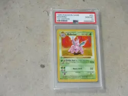 1999 POKEMON GAME NIDORINO 1ST EDITION CARD #37 GRADED PSA 10 POKEMON - Image 3