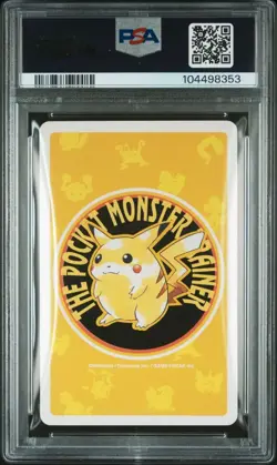 PSA 10 GEM MINT Pokemon Yellow Playing Card - Tentacruel 4 of Spades (POP 2) - Image 3