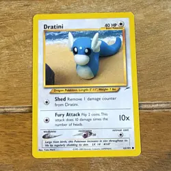 Dratini 63/105 Neo Destiny Pokemon TCG Card - Image 1