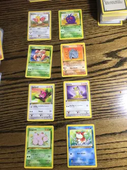 Jungle Set 1st edition mixed card lot - Image 1