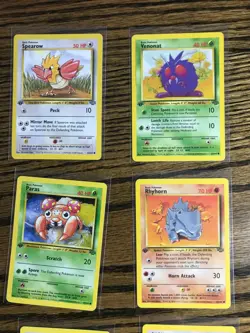 Jungle Set 1st edition mixed card lot - Image 3