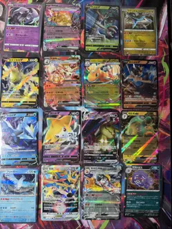 Pokemon 16 Card Lot nm V Max Mega Amazing Ex HOLO Rare Hits Only B106 - Image 1