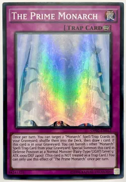 OP02-EN013 The Prime Monarch - Super Rare Unlimited Lightly Played YuGiOh Card - Image 1