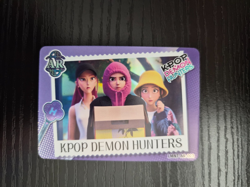 NEW! KPop Demon Hunters Exquisite Collection Card - HUNTR/X #003 Holographic - Image 1