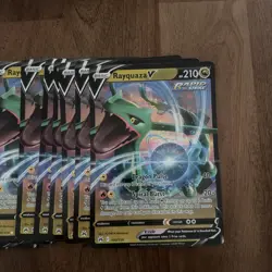 Pokemon Rayquaza V 100/159 Crown Zenith Box Fresh Jumbo LOT OF 20 Cards - Image 2