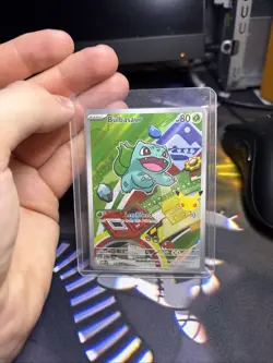 Pokemon 30th Year Anniversary First Illustration Kanto Starters Promo Card - Image 4