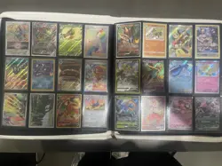 Pokemon Lot Binder Collection Over 400 Cards Holos Reverse - Image 3
