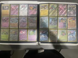 Pokemon Lot Binder Collection Over 400 Cards Holos Reverse - Image 5