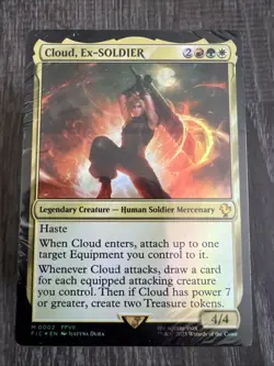 MTG Final Fantasy VII 7 Commander Deck - Limit Break - Deck Only - New Sealed - Image 1