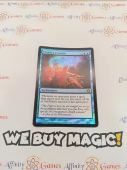 MTG | Memory Erosion | Shards of Alara | Foil | Moderately Played | English - Image 1