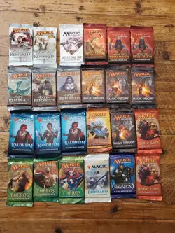 Magic the Gathering MTG Chaos Draft Set x 24 Sealed Boosters HOU AVR FRF BNG DMU - Image 1