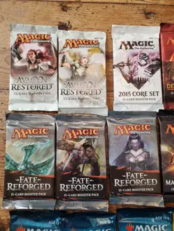 Magic the Gathering MTG Chaos Draft Set x 24 Sealed Boosters HOU AVR FRF BNG DMU - Image 2