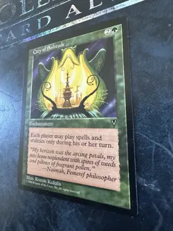 MTG English Magic The Gathering CITY OF SOLITUDE VISIONS Reserved List LP - Image 3