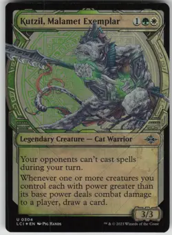 MTG TCG Kutzil, Malamet Exemplar (Showcase) U The Lost Caverns of Ixalan 304 - Image 1