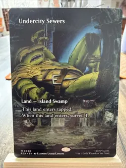 Undercity Sewers (Borderless) Teenage Mutant Ninja Turtles Regular MTG - Image 1