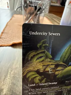 Undercity Sewers (Borderless) Teenage Mutant Ninja Turtles Regular MTG - Image 2
