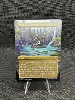Path of Ancestry (Borderless) Commander Masters Regular - Image 1