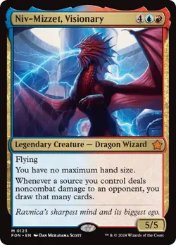 Niv-Mizzet, Visionary [Foundations] Near Mint - Image 1