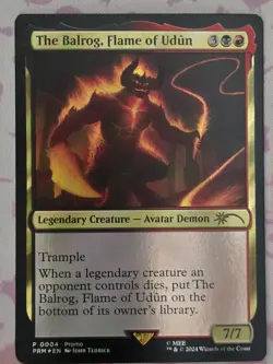 The Balrog, Flame of Udun (Extended Art) Universes Beyond: The Lord of the... - Image 1