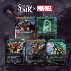 MTG Secret Lair: SECRET LAIR x MARVEL'S WOLVERINE - Rainbow Foil [SEALED] - Image 1