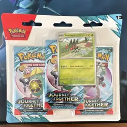 Pokemon Scarlet & Violet Journey Together Booster Pack Set Yanmega Foil Promo - Image 1